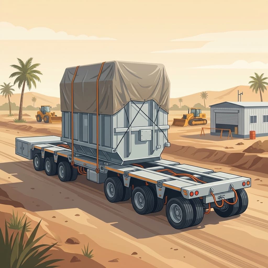 Hydraulic Axle Trailers